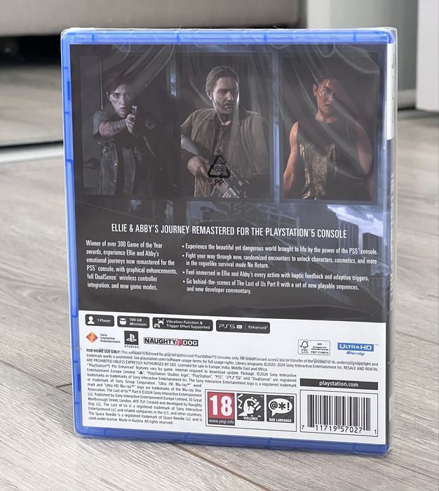 The Last of Us II TLOU 2 Remastered PS5 Playstation 5