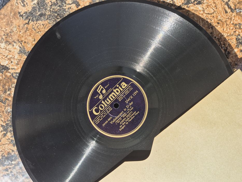 Vând lot 10 Discuri Grammophon & patefon colectie cu muzica clasică