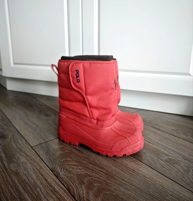 Нови RALPH LAUREN апрески ботуши червени