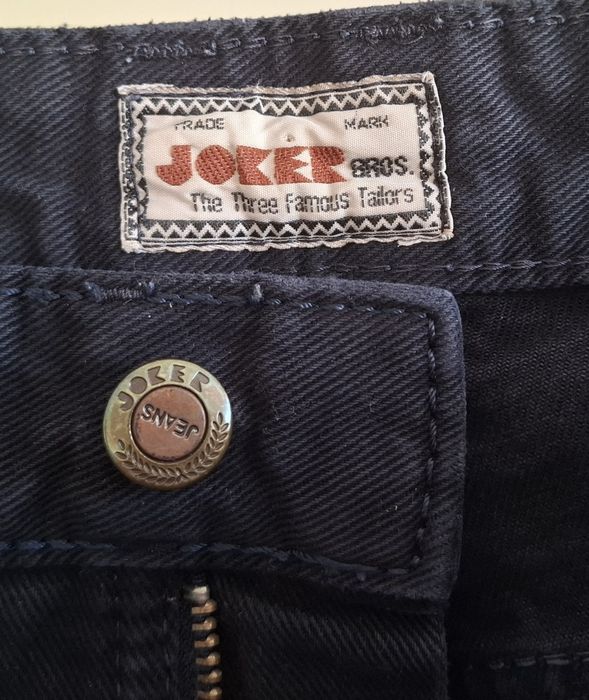 Blugi "Joker" iarnă, denim (doc) gros, circumferința talie 100 cm