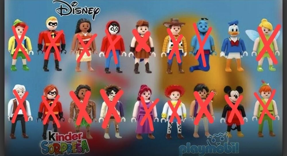 Киндер playmobil Disney