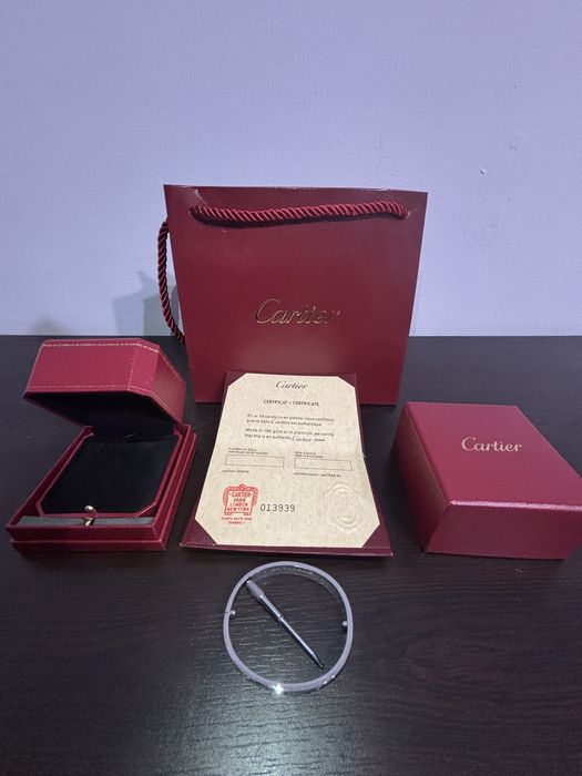 Bratara Cartier 18K WHITE GOLD