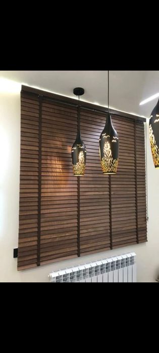 Жалюзи деревянные