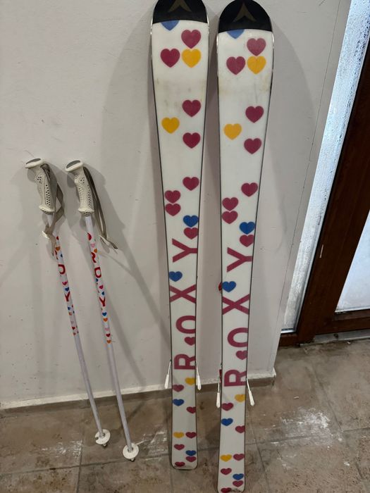 Ски Roxy 130 см и щеки 100 см