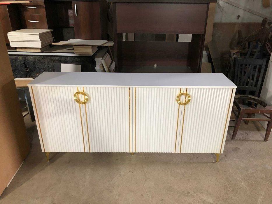 тумба в гостинную Белый жемчуг