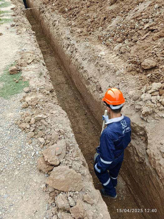 Temir quvurlari mantaj qilish xizmati Temir Palitelen Asbest Kanalizat