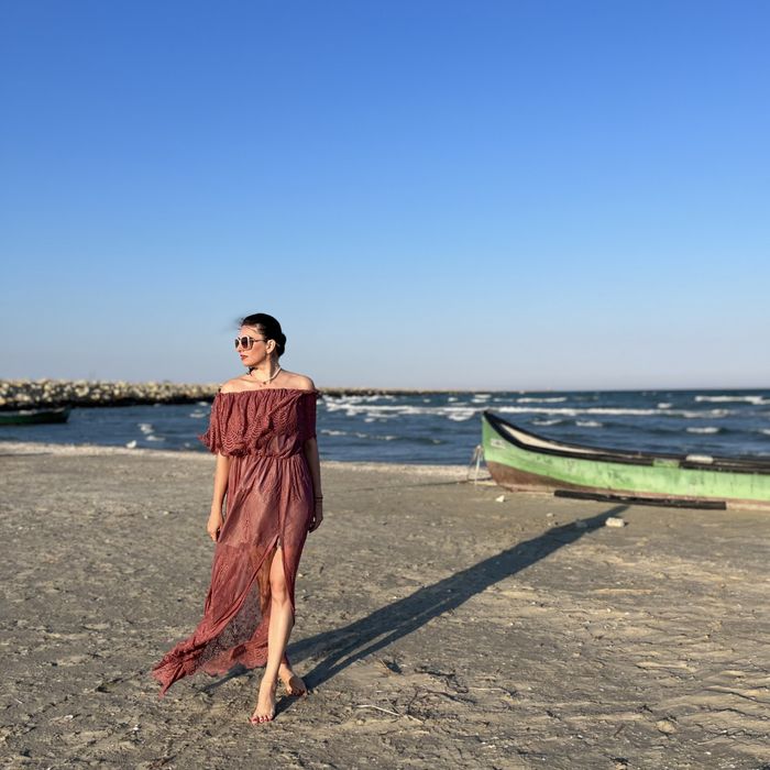 Rochie din dantela chantilly