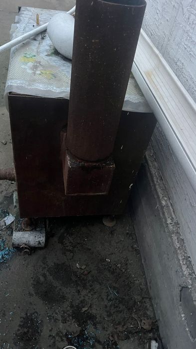 Продам металлическую печь за 20 000
