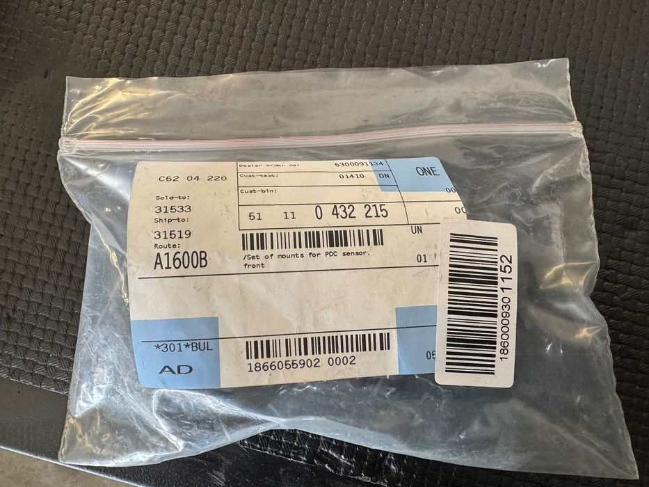 Основи парктроник БМВ е60/61 оем