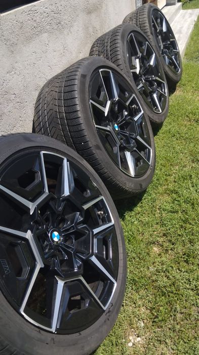 Set Jante BMW X5,X6!Originale  22" BMW XM G09 – M Styling 922 M Bicolor + Anvelope Iarnă