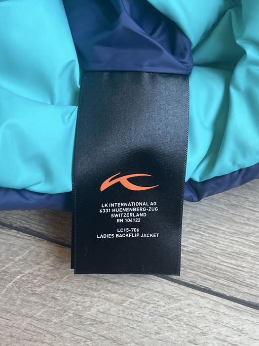 KJUS : Дамско зимно яке с две лица и пух размер 38/S - Оригинал