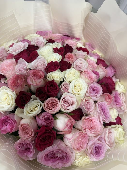 101 роза  маленкьких