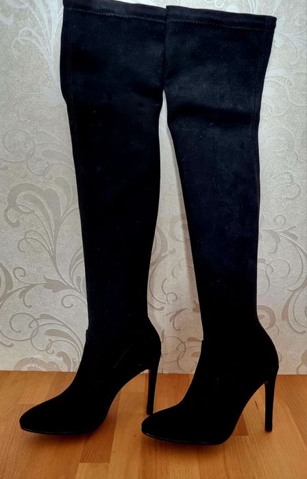 Cizme peste genunchi premium