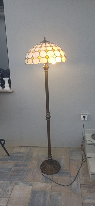 Lampa bronz picior