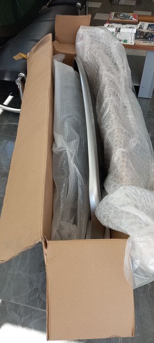 Накладки бампера touareg NF