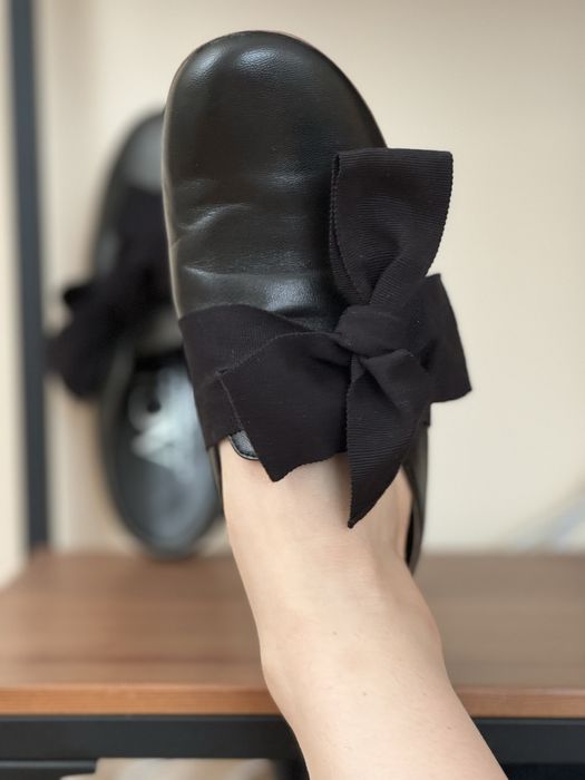 Мюли кожаные Италия