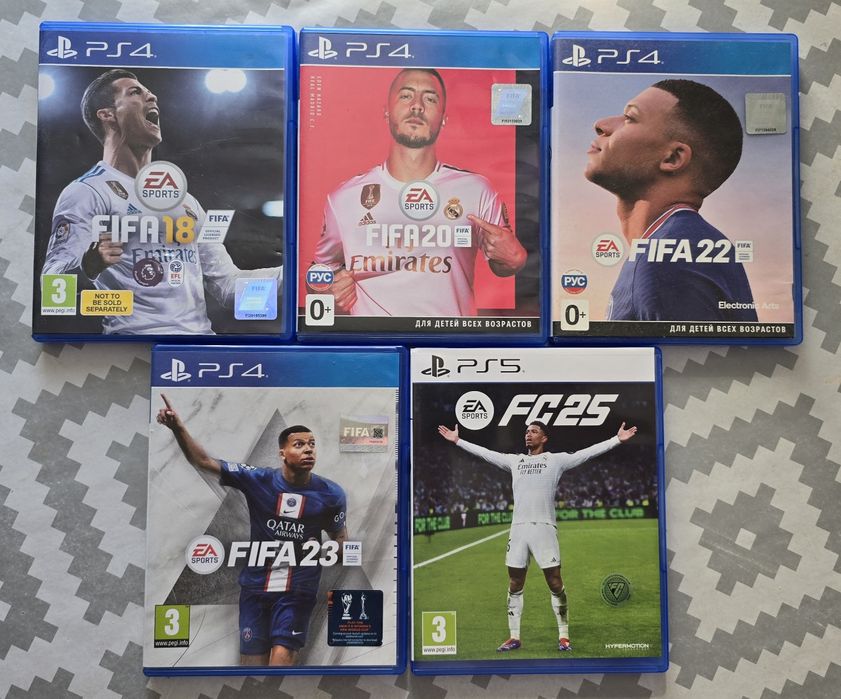Фифа, ФС, Fifa, FC 18, 20, 22, 23, 25