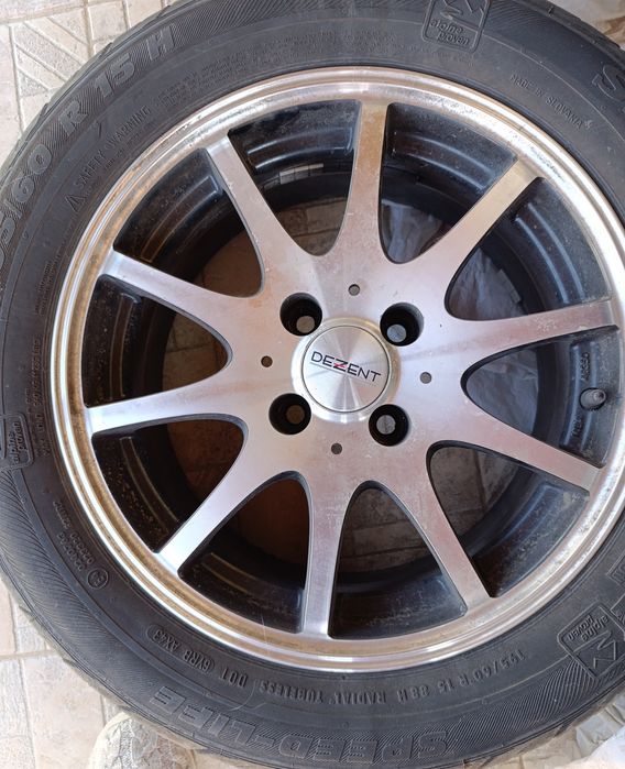 Jenti aliaj Dezent 4 bucati, compatibile Opel Corsa