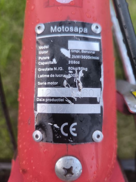 Transmisie /cutie viteze motosapă Rotakt