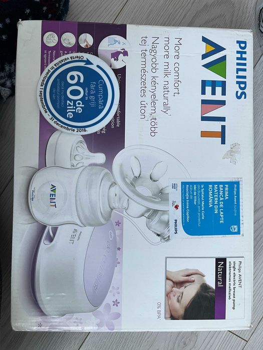 Pompă de sân electrică simplă Philips Avent SCF332/01 [Gama Comfort]