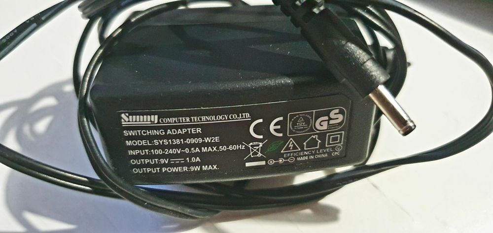 Блок питания 12в и 9в