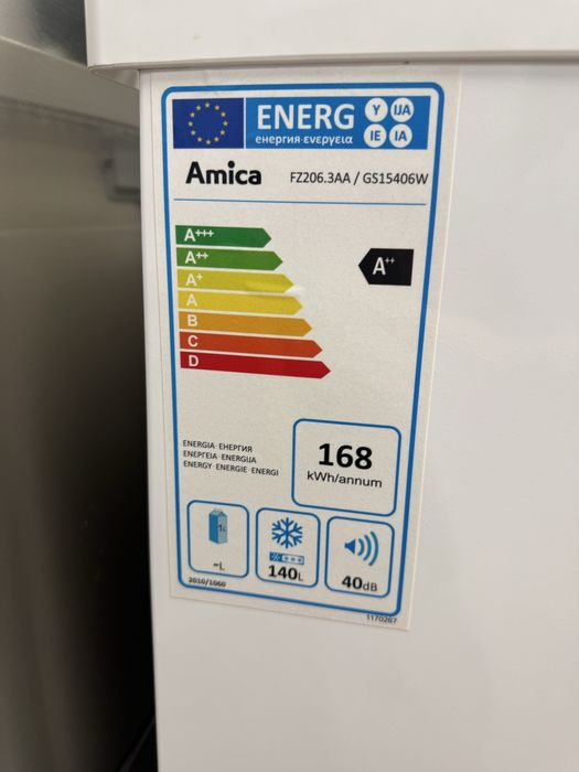 Фризер Amica  A+