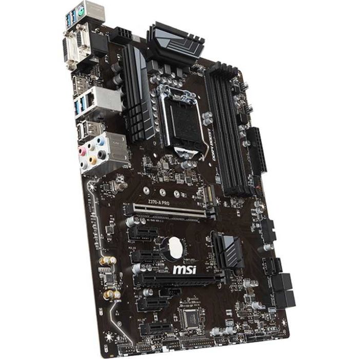 Placa de baza MSI Z370-A PRO/Procesor i7-9700K, 4.90GHz/32GB Rami DDR4