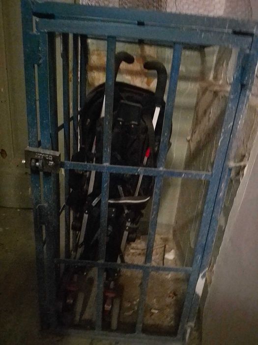 Метална клетка за инструменти и багаж с катинар 65 х55х105см