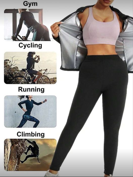 Slabire /Set colanti si  bluza cu efect de sauna cu efect garantat