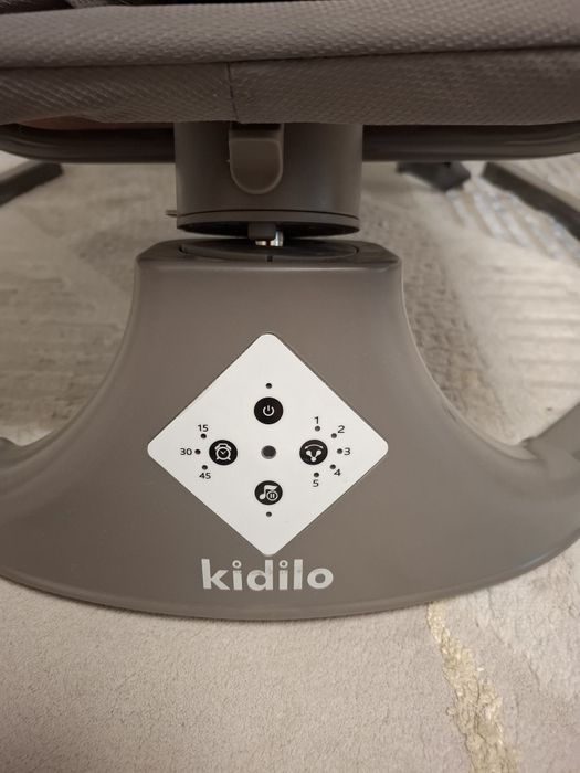 Электрокачели Kidilo 5 скоростей + Bluetooth + Пульт