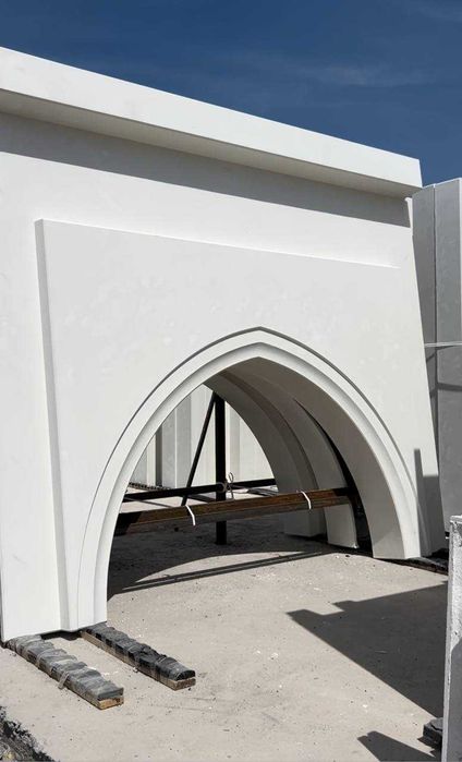 Фибрабетон GRC (FIBROBETON) уникальные фасады и декоративные