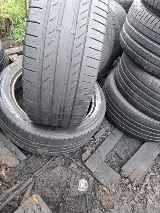 Vand 2 anvelope 255 45 20 continental de vara bune