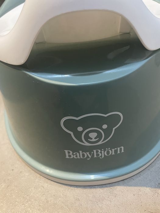 Oliță BabyBjörn Smart Potty verde pastel - NOUĂ / Nefolosită si Carti Potty Training
