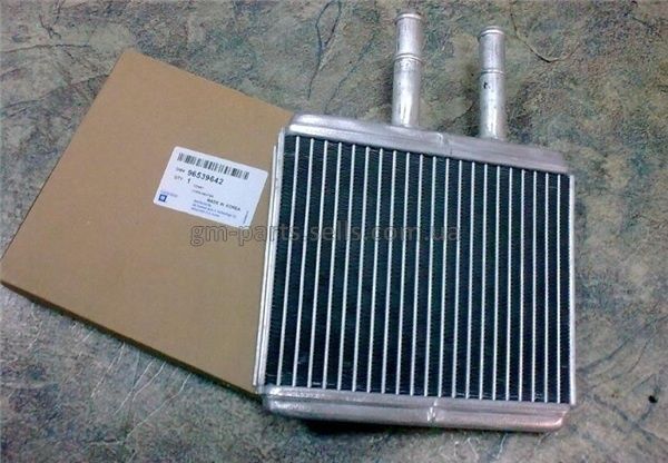 Радиаторы печек Chevrolet, daewoo