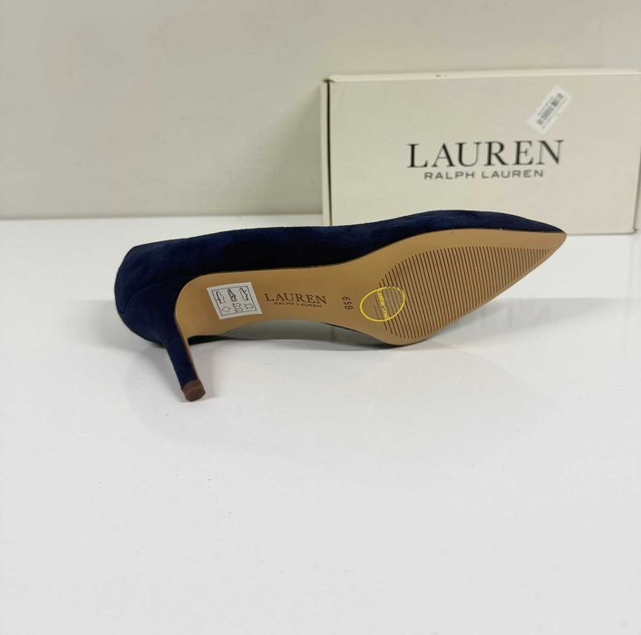 Ralph Lauren Lanette Suede Pump