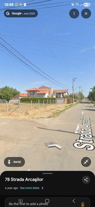 Vand teren Strada Arcasilor Galati cu dubla deschidere