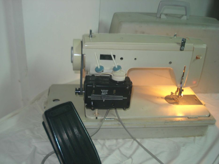 Masina Cusut electrica SPAR-DANEMARCA-motor la vedere PEDALA ELECTRICA