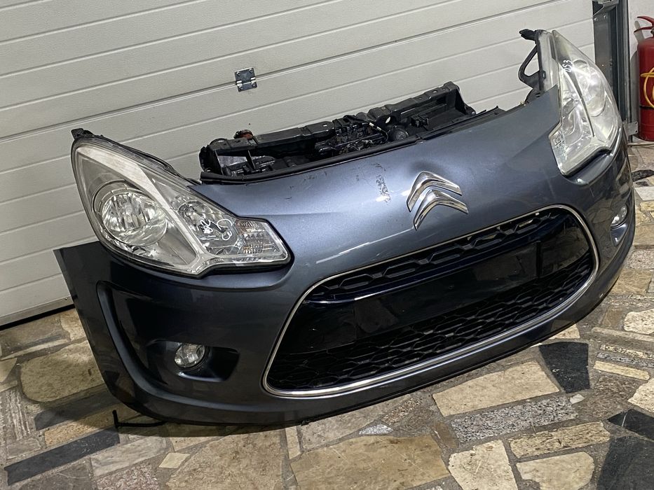 Bara fata trager cu radiatore far stanga dreapta Citroen c3 2011 ,2012