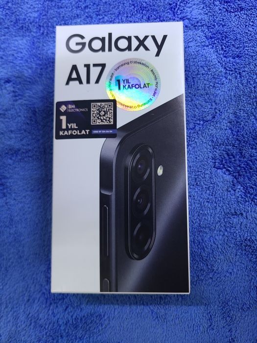 Samsung A17 yengi 128gb srochna