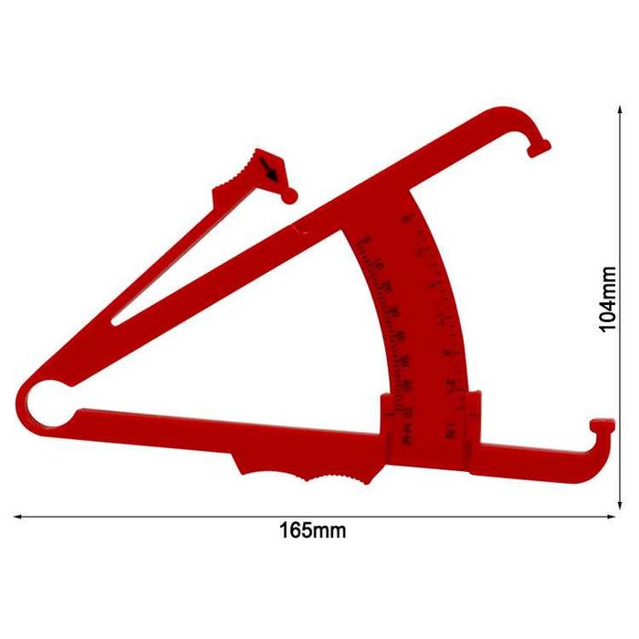 Калипер - уред за измерване на подкожни мазнини + Ръководство