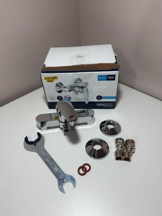 Baterie dus Grohe Swift, aparenta, crom, 24333001