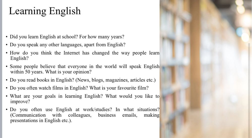 Уроци по чужди езици