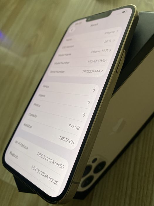 iPhone 13 PRO , ca NOU , 512 GB , 92% Bateria