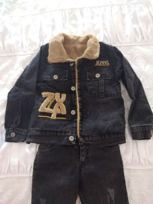 Дънков комплект за момченце