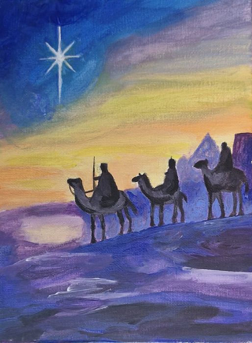 Картини с акрил върху платно.