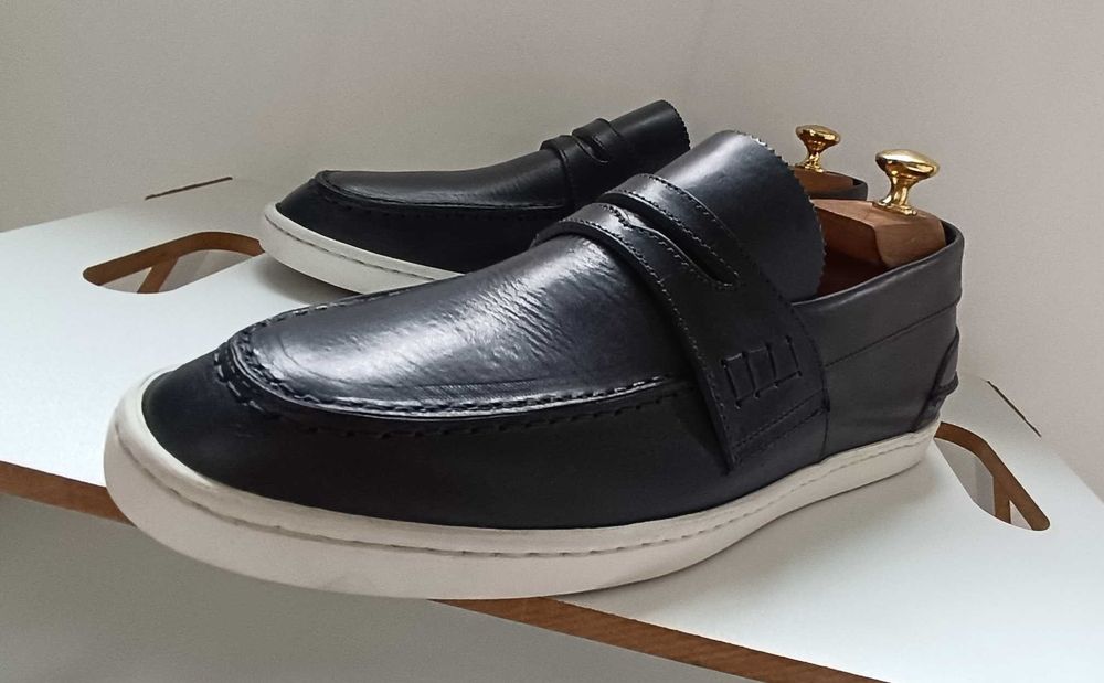 Pantofi sport casual loafers 42 de lux lucrati manual Pantofola D'Oro