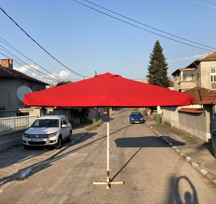 Подмяна на платнище на чадър!