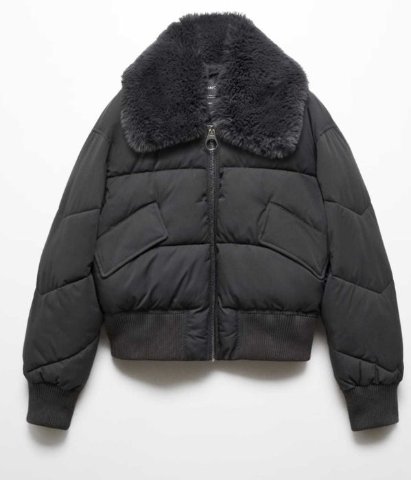 Женская куртка-бомбер MANGO XL