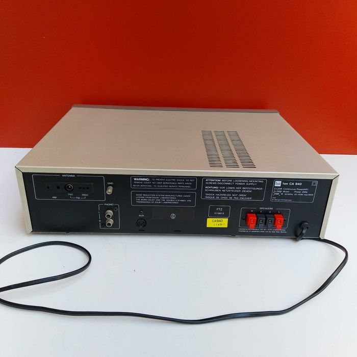 НАЙ ДОБРАТА ОФЕРТА Дек / Усилвател / Ресиивър DUAL CA-940