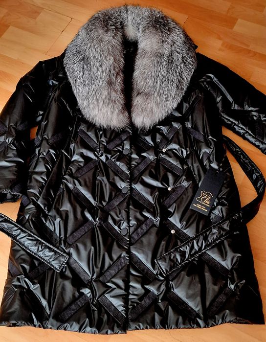 Haina impermeabila Ellis Collection,guler detasabil